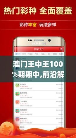 澳门王中王100%期期中;精选解释解析落实